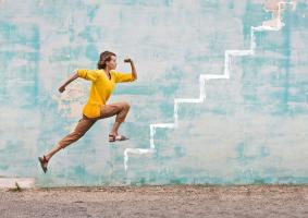 Or une bonne performance équivaut à gravir très rapidement trois étages d'escalier.